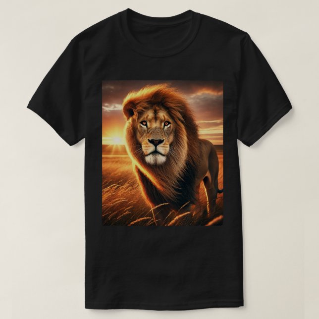 Camiseta Rei Leão (Frente do Design)