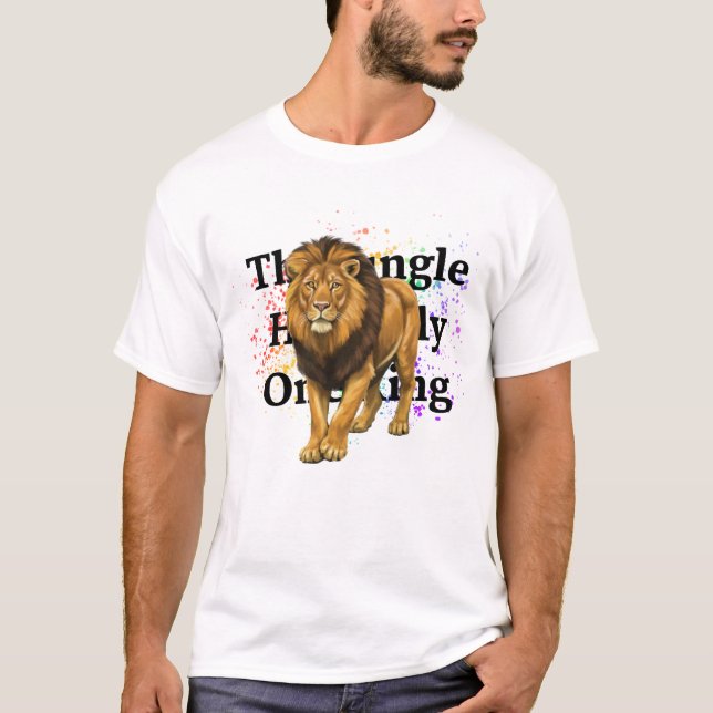 Camiseta Rei leão  (Frente)