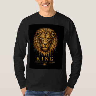 Camiseta Rei Leão Animal de Poder 🦁
