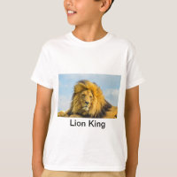 Camiseta - Rei Leão | Impressões de safári african