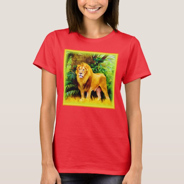 Camiseta Rei Leão Na Selva. Comprar Agora (Frente)