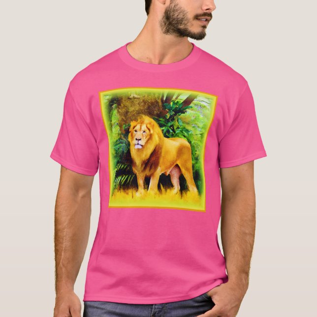 Camiseta Rei Leão Na Selva. Comprar Agora (Frente)