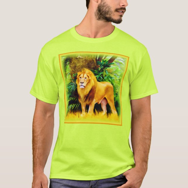 Camiseta Rei Leão Na Selva. Comprar Agora (Frente)