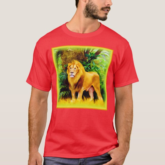 Camiseta Rei Leão Na Selva. Comprar Agora (Frente)