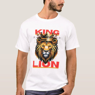 Camiseta Rei Leão - Poder Majestoso e Orgulho