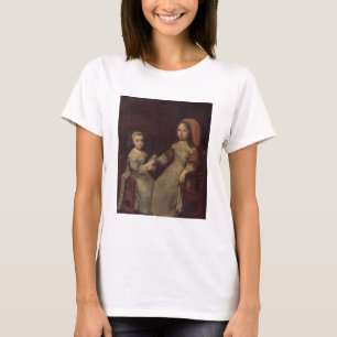 Camiseta Rei Louis XIV (1638-1715) como uma criança com