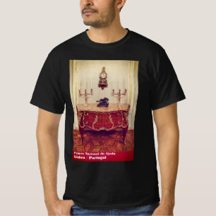 Camiseta Rei Luis Bedroom. Ajuda, Palácio Nacional, Lisboa.