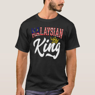 Camiseta Rei malaio Malásia Bandeira da Malásia_1