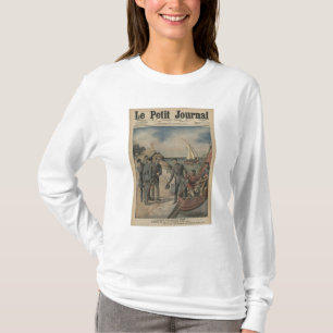 Camiseta Rei Manuel II de Portugal que oferece o adeus