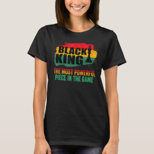 Camiseta Rei Negro A Peça Mais Poderosa No Jogo Bla