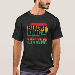 Camiseta Rei Negro A Peça Mais Poderosa No Jogo Bla