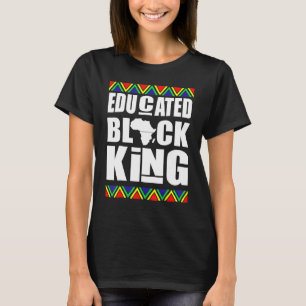 Camiseta Rei Negro Educado, Mês da História Negra