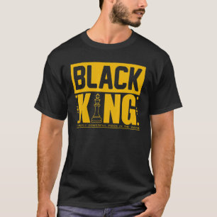 Camiseta Rei Negro O Mais Poderoso Peço No Ch Do Jogo
