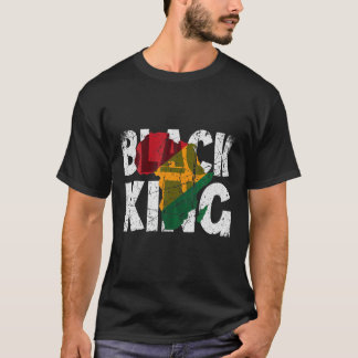 Camiseta Rei Negro para Meninos História Negra Mês