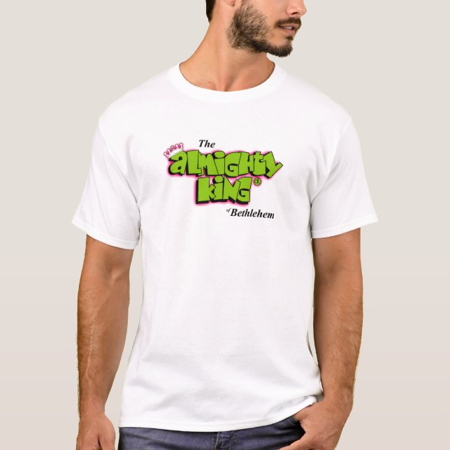 Camiseta Rei omnipotente: Estilo fresco do príncipe (Frente)