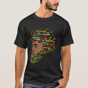 Camiseta Rei Orgulho Melanizado Pai Negro Dia do Pai Junete