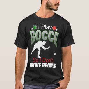 Camiseta Rei ou Rainha de Jogos de Boliche na Grama Adulto