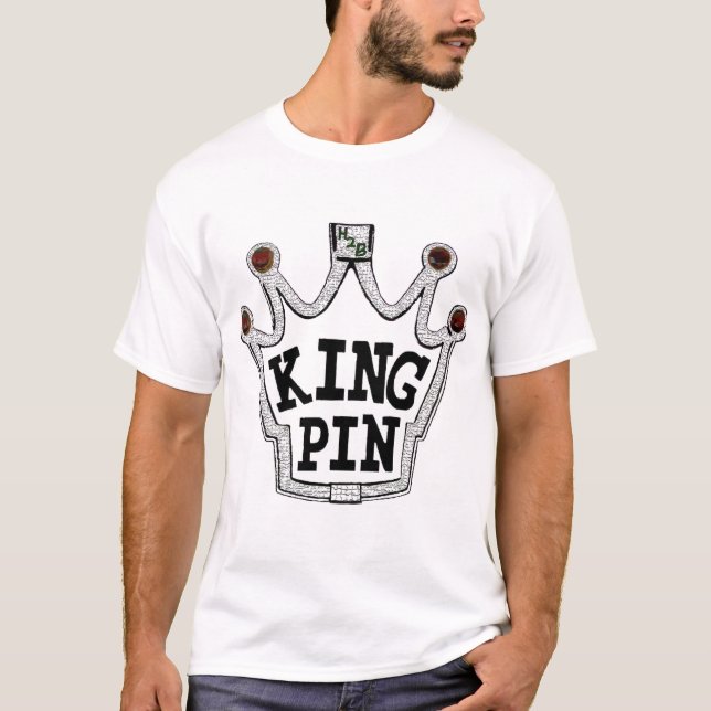 Camiseta Rei Pin do Crackle (Frente)