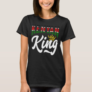 Camiseta Rei Queniano Quênia Bandeira Queniana
