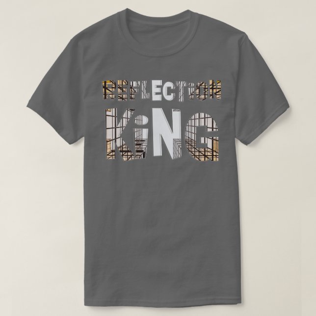 Camiseta Rei Reflexo (Frente do Design)