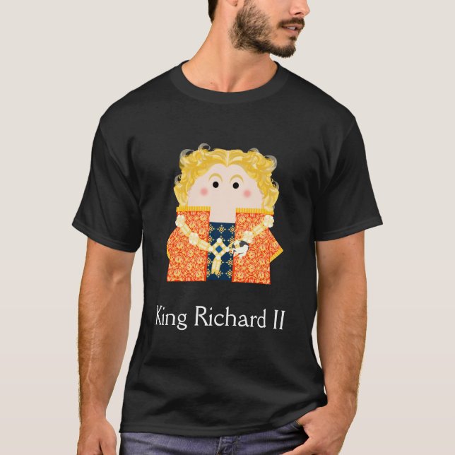 Camiseta Rei Richard II da Inglaterra (Frente)
