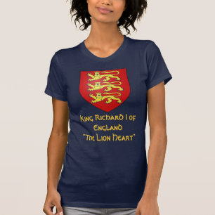 Camiseta Rei Richard mim de Inglaterra "o Lionheart "