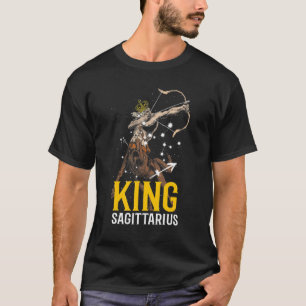 Camiseta Rei Sagitário Símbolo Zodíaco Astrologia Sagitário
