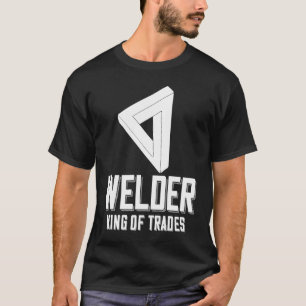 Camiseta Rei Soldador Do Soldado De Trades Dizendo Para Enc