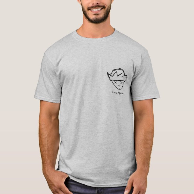 Camiseta Rei Susto & t-shirt das criaturas da fantasia (Frente)