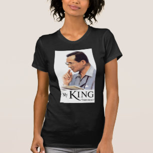 Camiseta Rei tailandês Bhumibol Adulyadej - ภูมิ