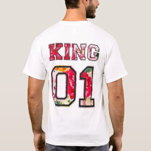 Camiseta Rei texto grafite estilo letra