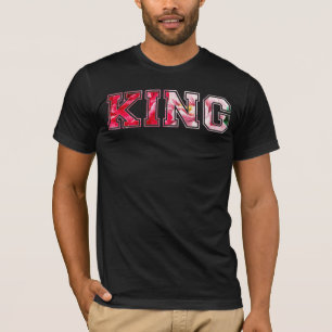 Camiseta Rei texto grafite estilo letra