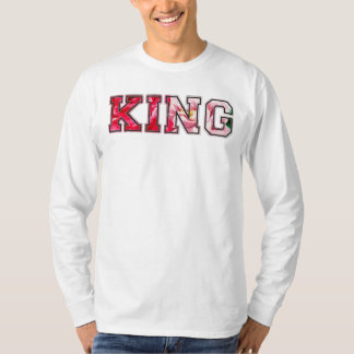 Camiseta Rei texto grafite estilo letra