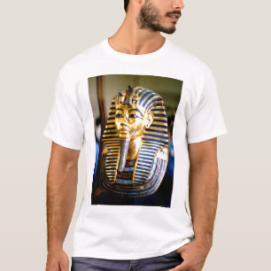 Camiseta Rei Tutankhamun Ouro Máscara