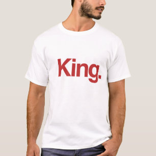 Camiseta Rei Vermelho