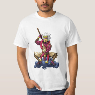 Camiseta Rei vermelho do macaco