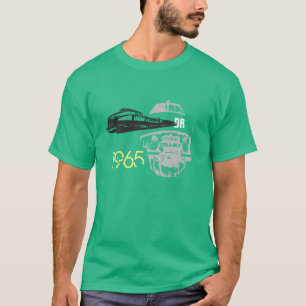Camiseta Reichsbahn alemão Triebwagen