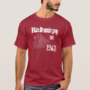 Camiseta Reichsbahn DDR desenho