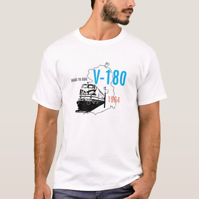 Camiseta Reichsbahn DDR desenho (Frente)