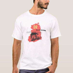 Camiseta Reichsbahn DDR desenho