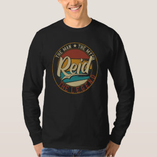 Camiseta Reid O homem o mito a lenda