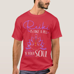 Camiseta Reiki É Como Um Abraço Para A Sua Alma Chakra