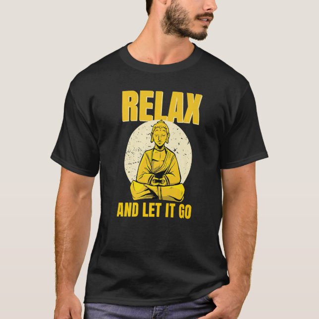 Camiseta Reiki Healing Namaste Yoga Clothing - Buddha Relax (Frente)
