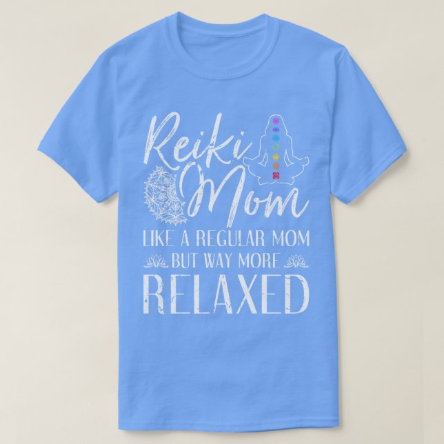 Camiseta Reiki Mãe Chakra Healing (Frente do Design)