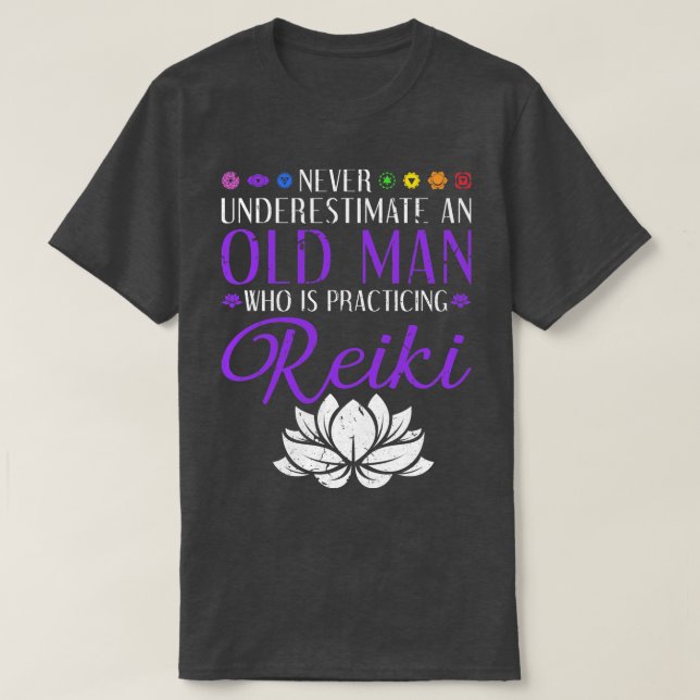 Camiseta Reiki Master (Frente do Design)