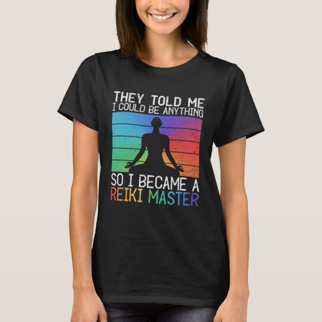 Camiseta Reiki Master And Spiritual Healer (Frente)