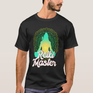 Camiseta Reiki Master Chakra Japonês Healing Energy Spirit