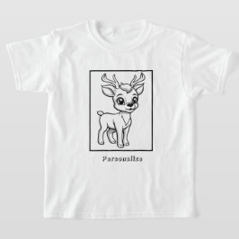 Camiseta Reinador Rudolf de Cores Personalizado