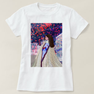 Camiseta Reinar os desenhos criativos de LeeMariie