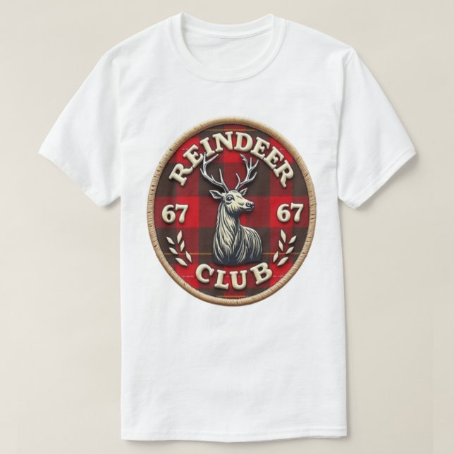 Camiseta Reindeer 67 Club (Frente do Design)